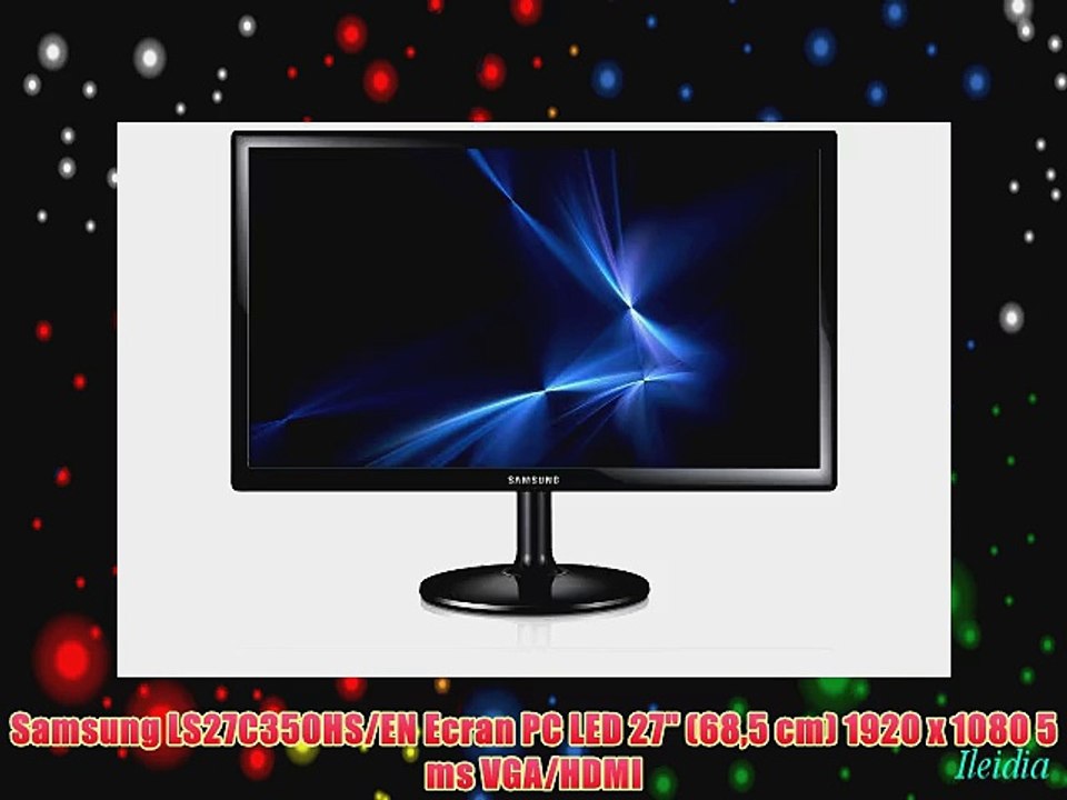 Samsung LS27C350HS/EN Ecran PC LED 27 (685 cm) 1920 x 1080 5 ms VGA/HDMI