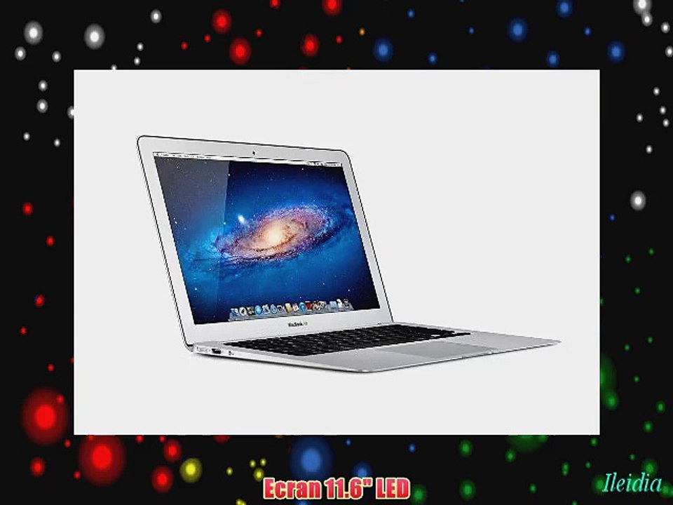 Apple MacBook Air Ordinateur portable 11 (285 cm)  dual-core i5 1.7GHz 4Go 128Go flash HD Graphics