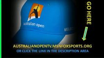 Watch John Isner vs Gilles Muller - australian open tennis results today - 2015 tennis live tv