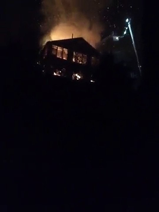 Incendie à Beauvais rue Notre-Dame-du-Thil