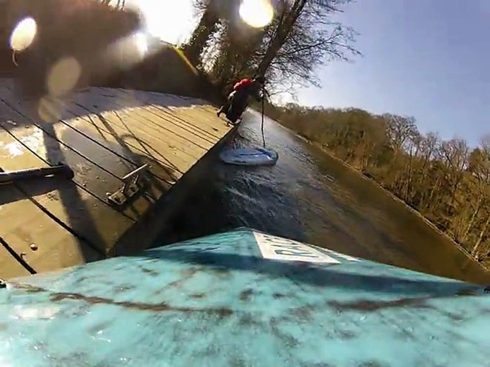 SUP Descente Mayenne Dec 2014