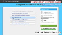 Realtek High Definition Audio Download (Download Now)