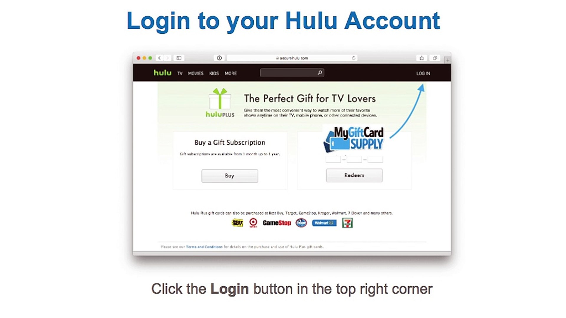 How To Redeem A Hulu Plus Gift Card Video Dailymotion