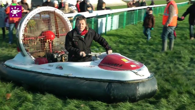Téléthon 2014 : baptêmes d'aéroglisseur au Lion d'Angers (49)