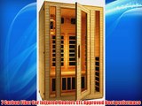 JNH Lifestyles 2 Person Far Infrared Sauna 7 Carbon Fiber Heaters
