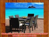 Outdoor Patio Wicker Furniture New All Weather Resin 7-Piece Dining Table