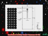 RENOGY? 6pcs 100 Watt 100w Monocrystalline Photovoltaic PV Solar Panel Module 12V Battery Charging