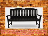 POLYWOOD NB60BL Nautical 60 Bench Black