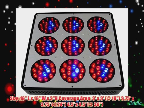 405W LED Grow Light Lighthouse Hydro BlackStar Chrome 405 Watts Full Spectrum Flowering