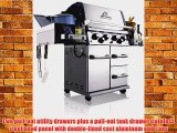 Broil King 956647 Imperial 490 Natural Gas Grill with Side Burner and Rear Rotisserie