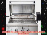DCS BGB30-BQR-L 30-Inch Propane Traditional Grill Brushed Stainless Steel