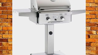 24 in. Pedestal Mounted Grill (Without Warming Rack)