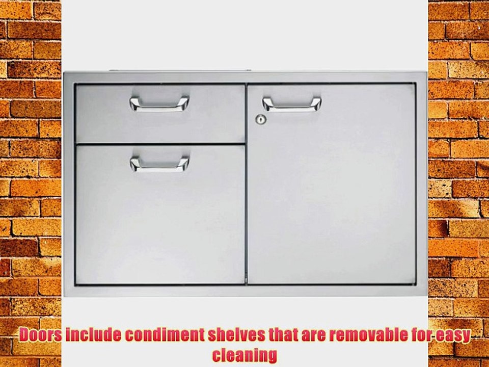 Lynx LSA36 Access Door and Double Drawer Combo 36-Inch