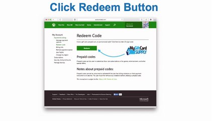 How to Redeem an Xbox Live Gift Card
