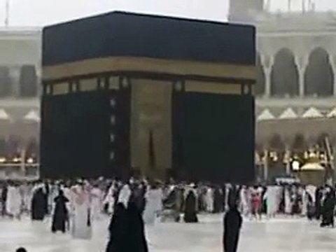 RAIN IN Makkah Beautiful Raining Subhan Allah azzawajal