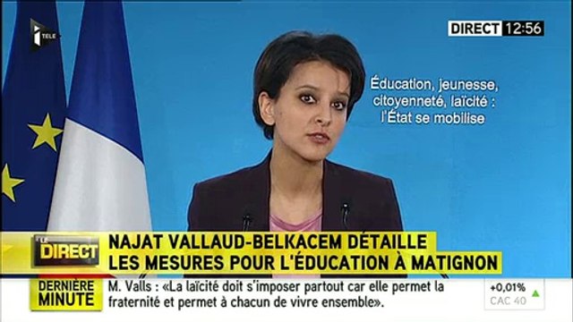 [ARCHIVE] Grande mobilisation de l'École pour les valeurs de la République : les onze mesures présentées par la ministre