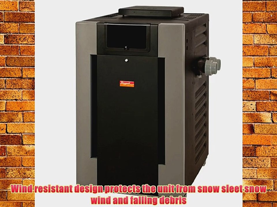 Raypak RP2100 Swimming Pool Heater - 336000 BTU - Propane - Electronic Ignition
