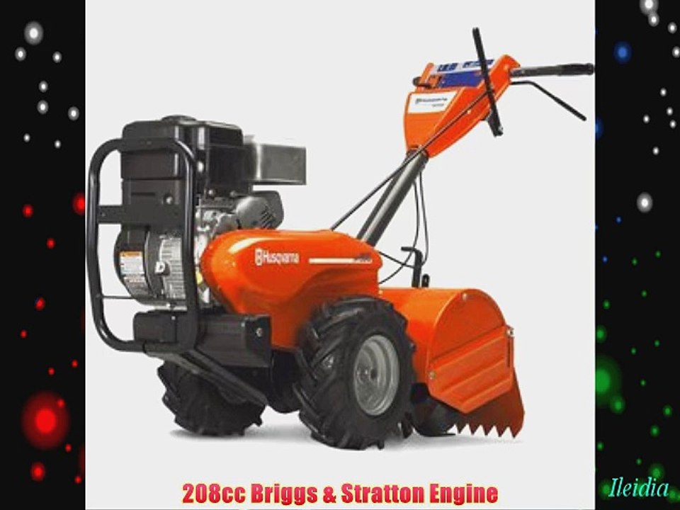 Husqvarna DRT900-CA Dual Rotating Rear Tine Tiller 17-Inch