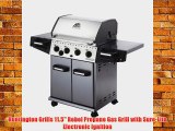 Huntington Grills 11.5'' Rebel Propane Gas Grill with Sure-Lite Electronic Ignition