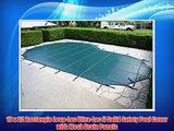 16 x 32 Rectangle Loop-Loc Ultra-Loc II Solid Safety Pool Cover with Mesh Drain Panels
