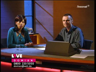 DOMIAN - Der Promi Talk - Gast: Arabella Kiesbauer - KOMPLETTE FOLGE (2004)