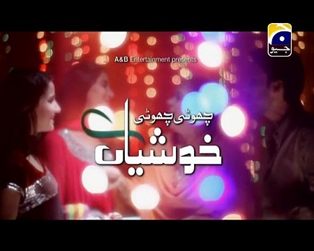 Choti Choti Khushiyan Episode 186 Full High Quality Geo Tv 22 January 2015