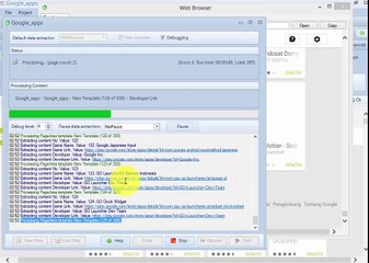 Google Play | How to Extracting Data | Web Scraping | Web Harvesting