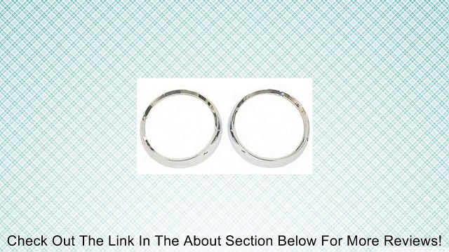 Pair of Chrome Headlight Bezel for the 1972-1986 Jeep CJ Review