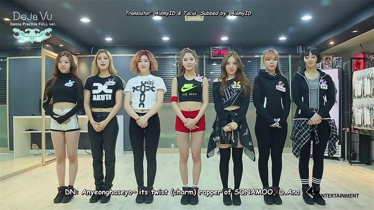 [Eng Sub] SONAMOO Dance practice (Behind the scene)