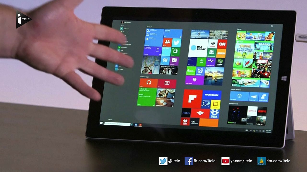 Microsoft dévoile Windows 10