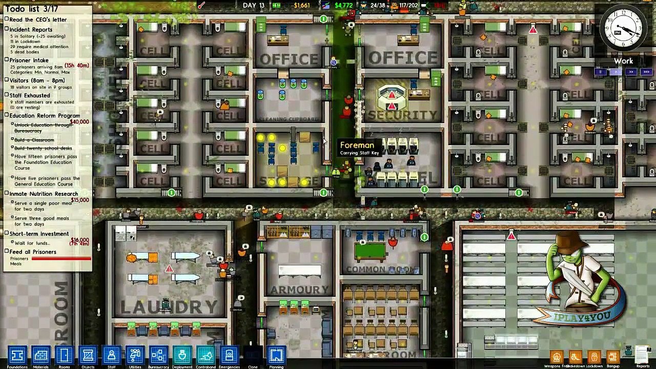Prison Architect iplay4you VS viewers