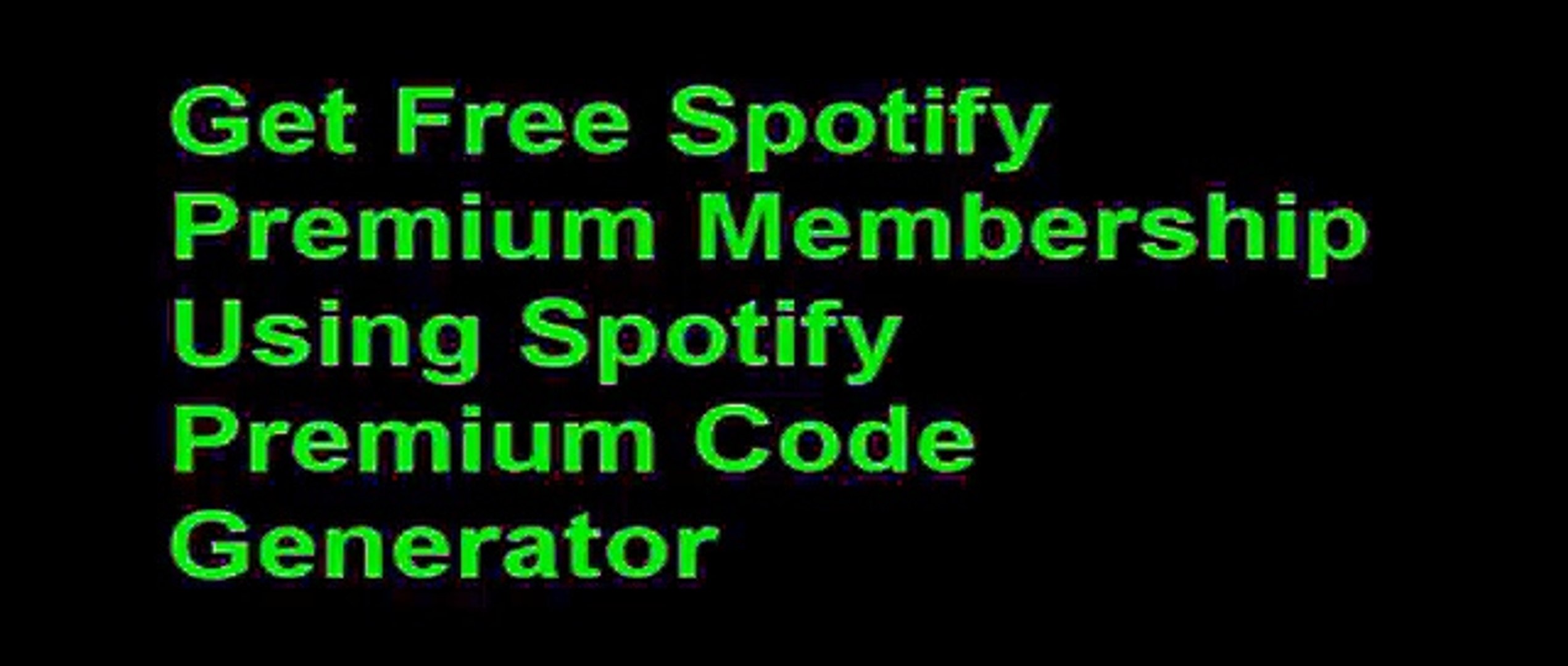 Activation Key Spotify Premium Code Generator