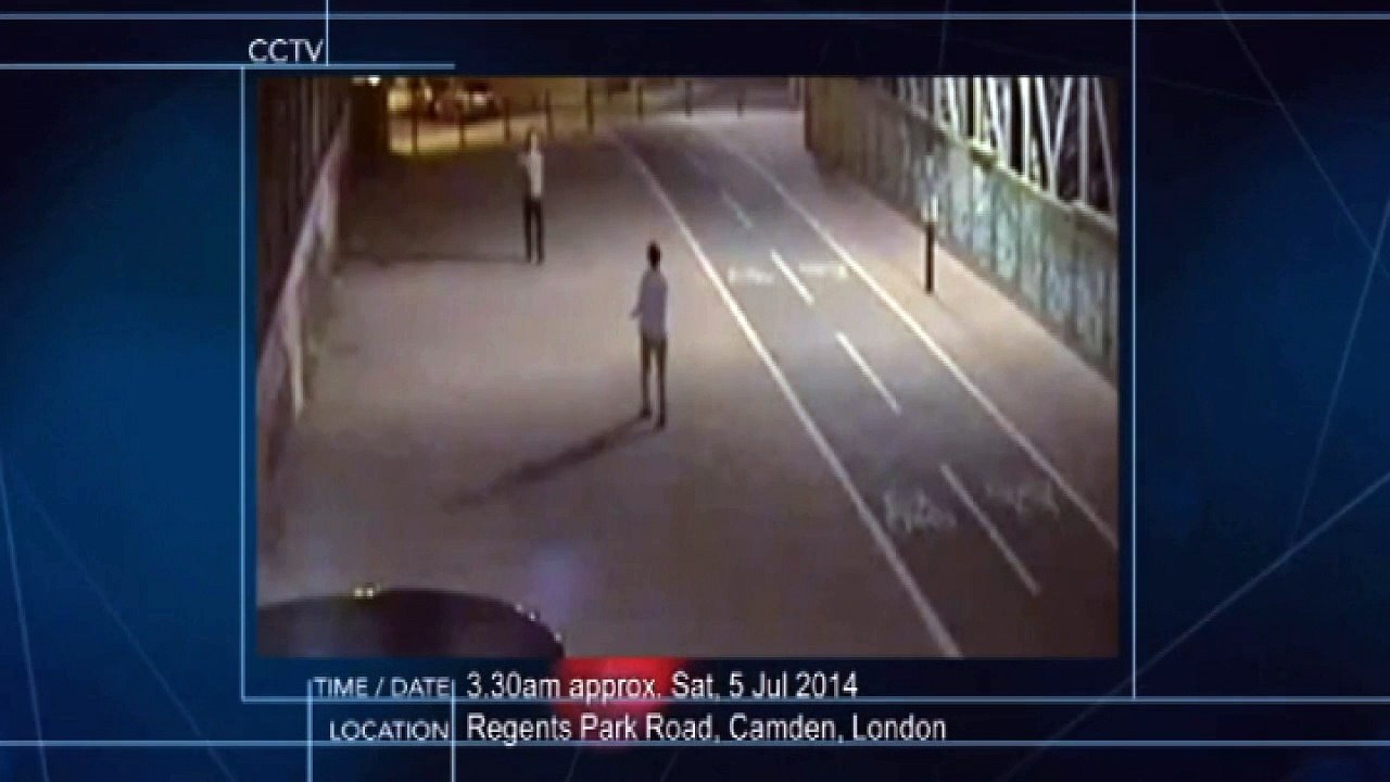 Men caught on camera high-fiving each other after attack