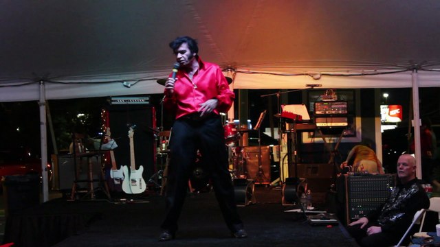 Robert Pooran sings 'Now and Then' Elvis Week 2014