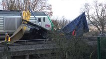 Collision camion-train: 