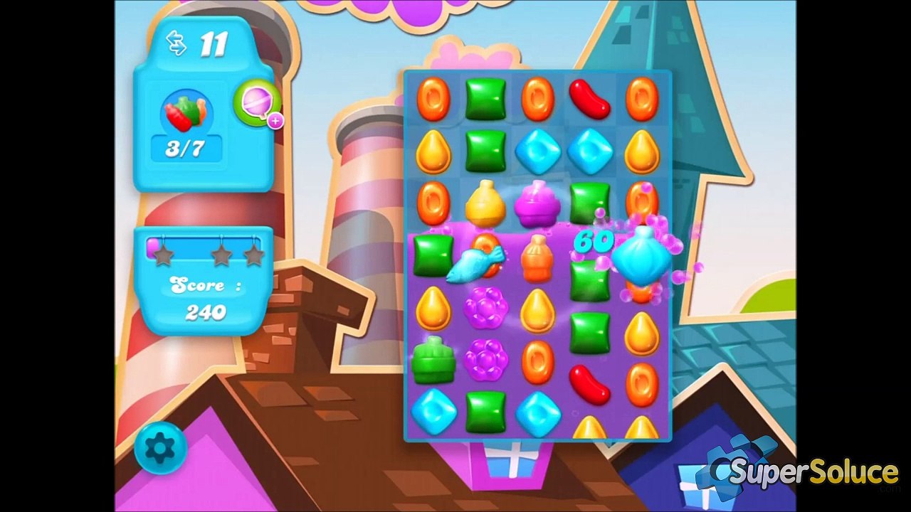 Candy Crush Soda Saga : Exploser les bouteilles