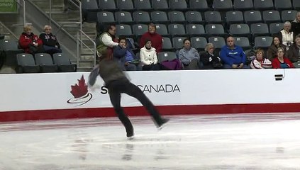 CTNSC15 - Junior Men Free Program - Nadeau