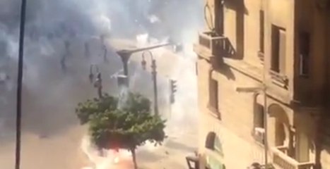 Tear Gas Fired at Cairo Protesters