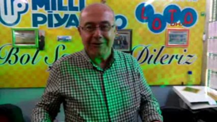 Niğde Milli Piyango Talihlisinden Bilet Bayisine Baklava