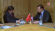 Başbakan Ahmet Davutoğlu, Malezya ve Sırbistanlı Mevkidaşları ile Görüştü