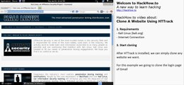 HackHow.to - Clone any Website Using HTTrack