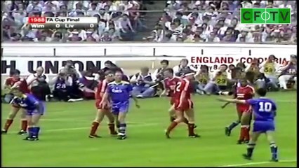 FA Cup 1988 Final : Liverpool v Wimbledon 0-1