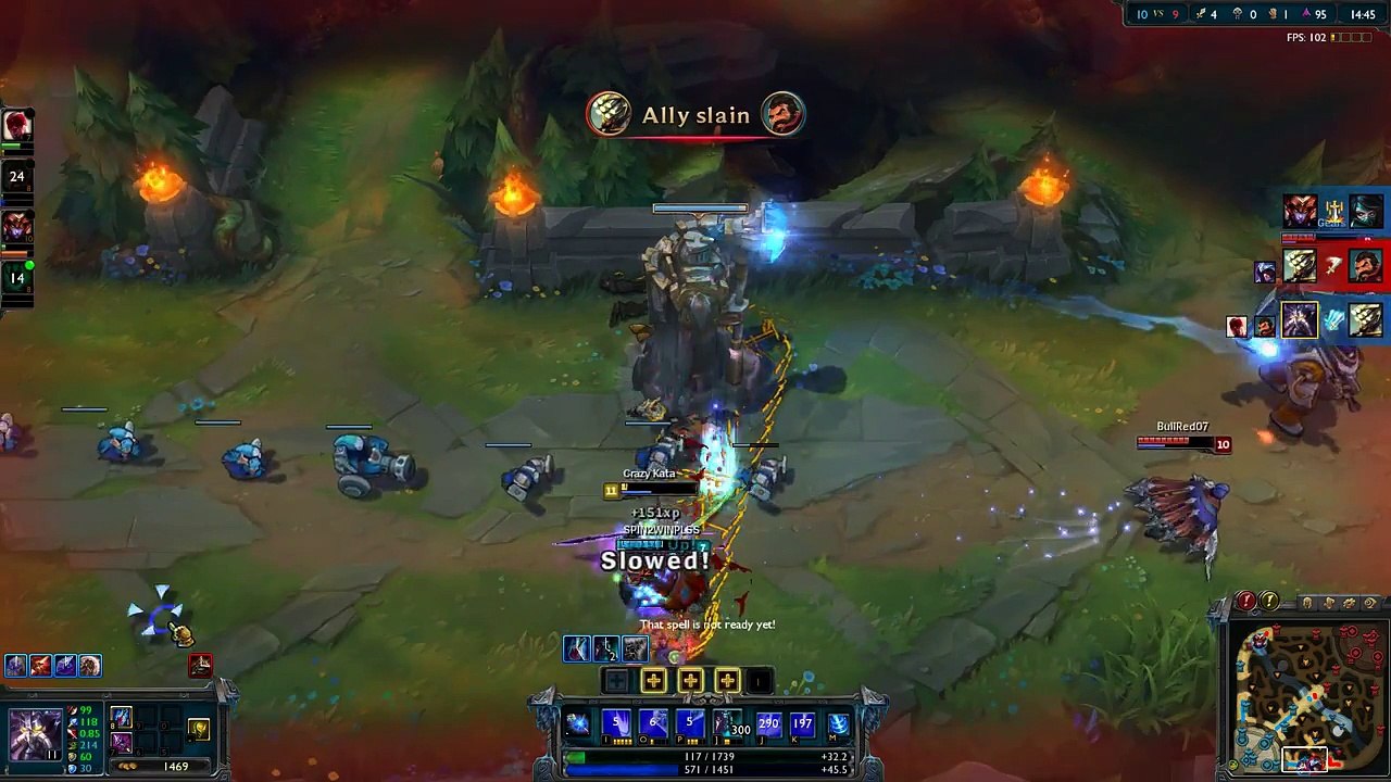 Crazy Kata Play Kassadin @ Mid - League of Legends