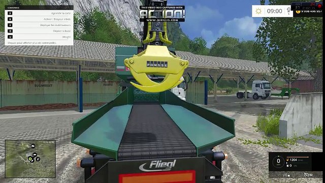 cariere suivie de bois sur farming simulator 2015 map the alp