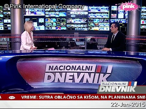 Nacionalni dnevnik u 18.30 (cetvrtak, 22-Jan-2015)