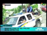 St. Lucia Police more effective despite loss of aid