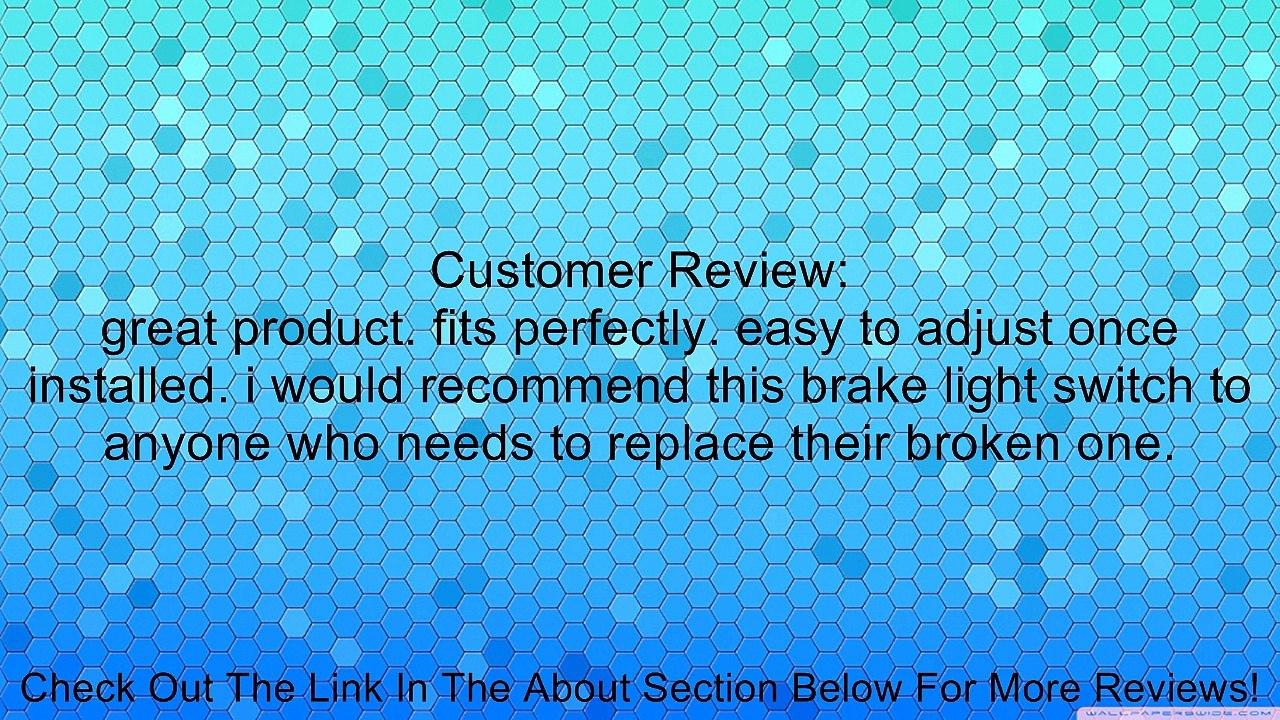 Airtex 1S7096 Brake Light Switch Review