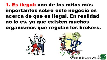 Los 5 mitos sobre las opciones binarias