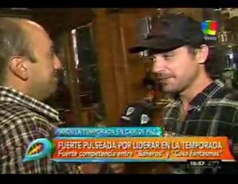 Aplausómetro Casa Fantasma y nota de Pedro en Intrusos - 22 de Enero