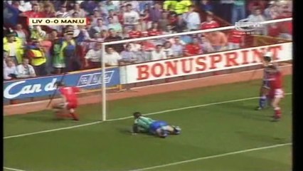 Liverpool 4-0 Manchester United 1990-91 (Beardsley hat-trick)